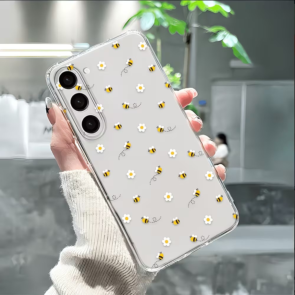 Samsung Galaxy A55 - Прозрачный чехол для телефона из ТПУ