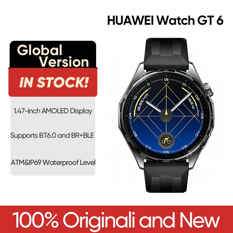 Realme Gt 6 - Смарт-часы HUAWEI WATCH GT 6 2025
