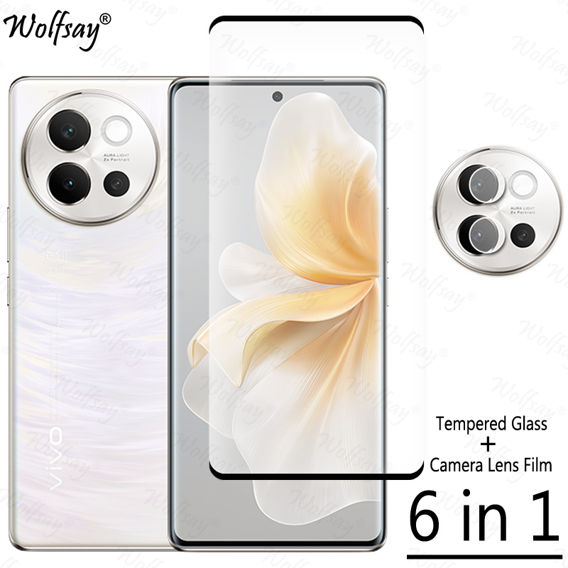 Vivo V40 - Полное закаленное стекло для Vivo V40