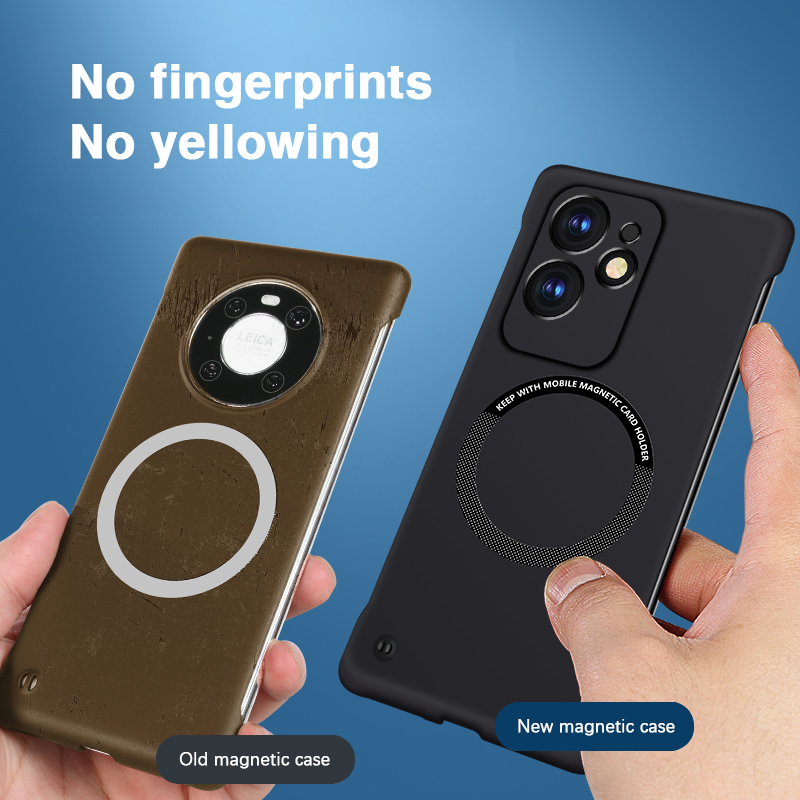 Realme Gt 6 - Тонкий магнитный чехол для мобильного телефона