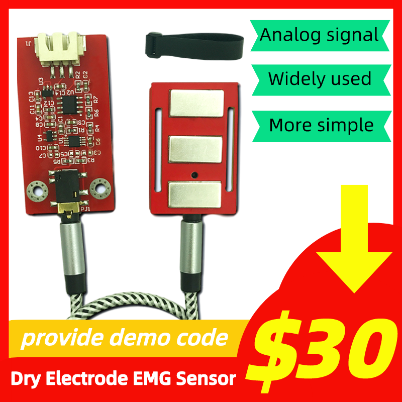 Сухой электрод, датчик EMG, эл – обзор и цена Muscle Sensor Emg