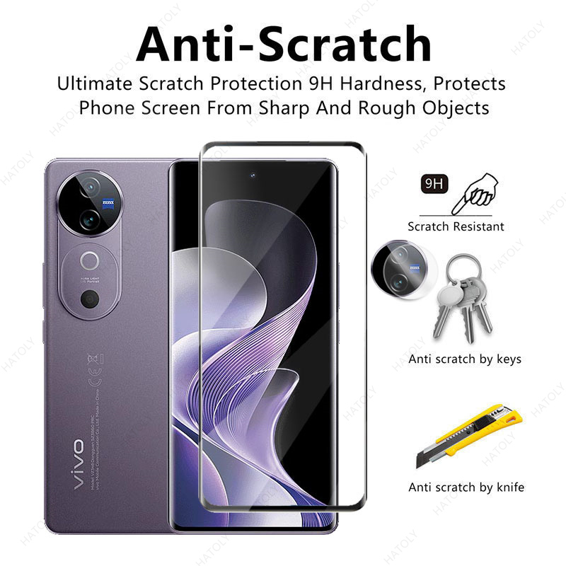 3D Полноразмерное стекло для v – обзор и цена Vivo V40