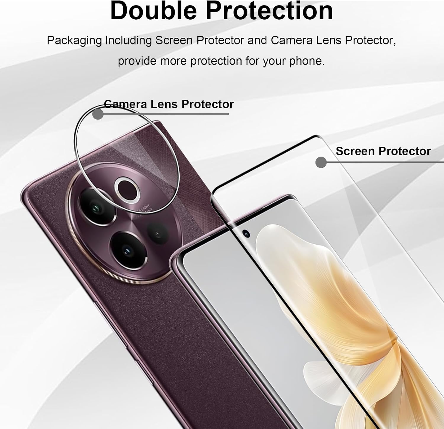 3D изогнутое закаленное стекло – обзор и цена Vivo V40